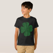 Grote Four Leaf Clover - stijl T-shirt (Voorkant volledig)