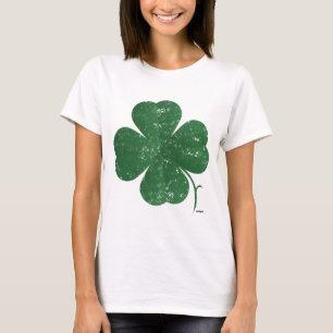 Grote Four Leaf Clover -  stijl T-shirt