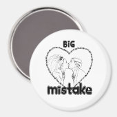 GROTE FOUT MAGNEET (Voorkant / Achterkant)