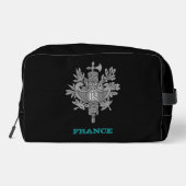 Grote Frankrijk tas, Frans wapen / vlag Toilettasje (Achterkant)