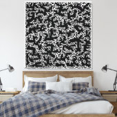 Grote Friggin Tribal Canvas Print (Insitu (Slaapkamer))
