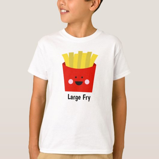 Grote Fry Fry Sibling Shirten T-shirt (Voorkant)
