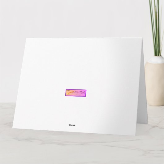 Grote Funny Get Well Kaart voor baas of collega (Achterkant)