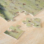 Grote Fuzzy Lama Dierenpuzzel Legpuzzel (Zijkant)