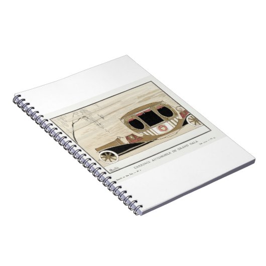 Grote gala autobus, Charles Martin Notitieboek (Rechterzijde)