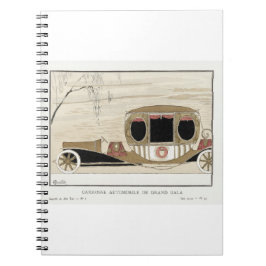 Grote gala autobus, Charles Martin Notitieboek