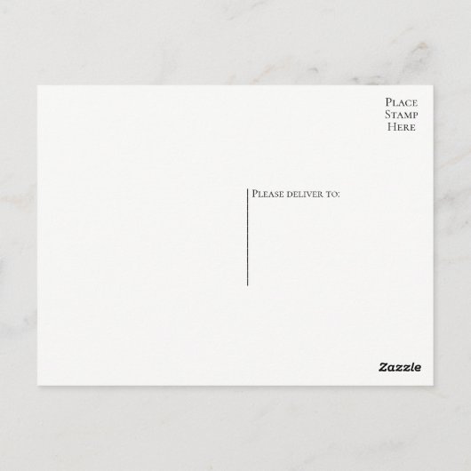 Grote Gatsby Dank U Zwart Goud Art Deco Bruiloft Briefkaart (Achterkant)