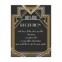 Grote Gatsby geïnspireerd Receptie of routebeschri