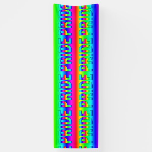 Grote Gay Pride Banner (Verticaal)
