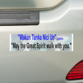 grote gedistilleerde wandeling bumpersticker (Op auto)