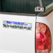 grote gedistilleerde wandeling bumpersticker (Op Truck)