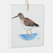 Grote Geelpootruiter Keramisch Ornament (Rechts)