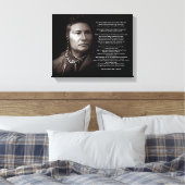 Grote Geest Oude Gebed citaat Canvas Afdruk (Insitu (Slaapkamer))