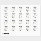 Grote Geesten Sting Alike Animal Pun Sticker (Vel)