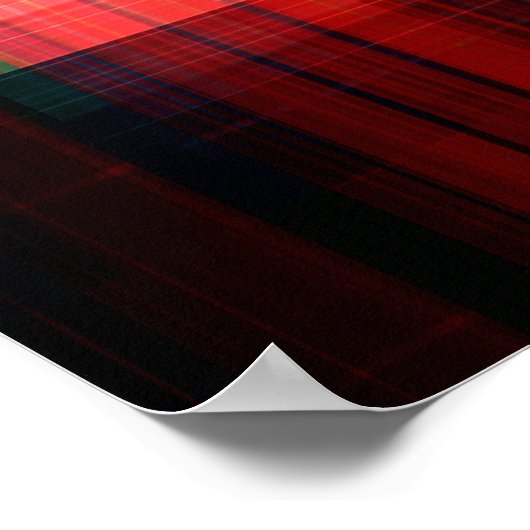 Grote gegevensanalyse - Abstracte achtergrondtechn Poster (Hoek)