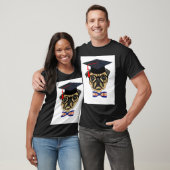 Grote Gegradueerde Pug Hond T-shirt (Unisex)
