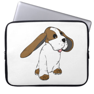 Grote Gehoorde Hond Laptop Sleeve
