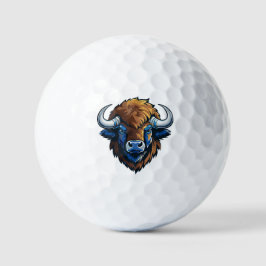 grote gehoornde bizon golfballen