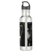 Grote gehoornde Uil Waterfles Waterfles (Achterkant)