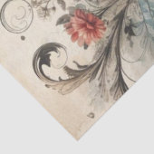 Grote  geïnspireerde Bloemenontkoppeling Tissuepapier (Detail)