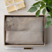 Grote  geïnspireerde elegante rode & witte rozen tissuepapier (Geschenk)