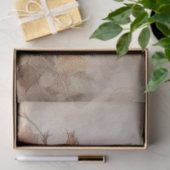 Grote geïnspireerde elegante rode & witte rozen tissuepapier (Geschenk)