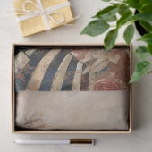 Grote geïnspireerde Gothic Girl & White Roses Tissuepapier (Geschenk)