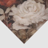 Grote  geïnspireerde Victoriaans Era Rozen Tissuepapier (Detail)