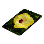 Grote gele hibiscus-ventilator magneet (Linkerzijde)