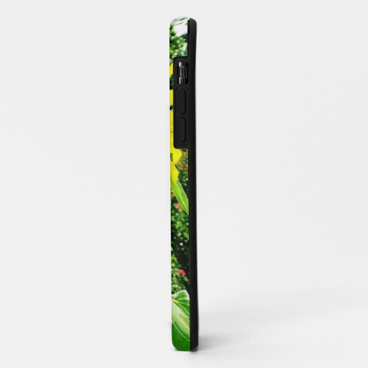 Grote gele zonnebloem Case-Mate iPhone case (Achterkant/links)