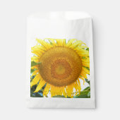 Grote Gele Zonnebloem Hartelijk dank Bedankzakje (Voorkant)