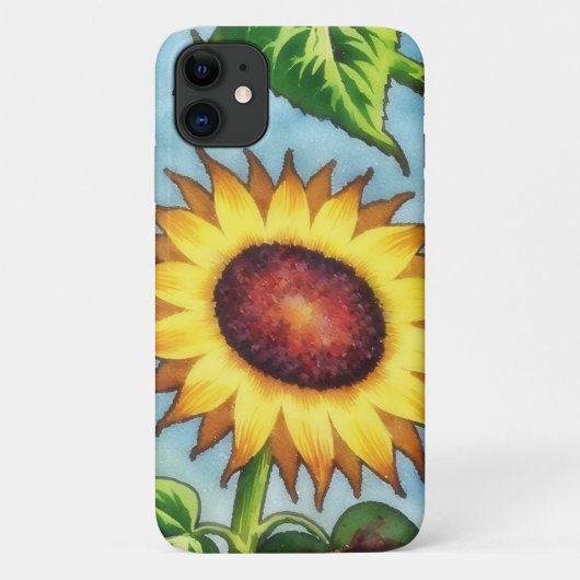 Grote Gele Zonnebloem  Stijl Telefoonhoes Case-Mate iPhone Case (Achterkant)