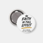 GROTE GELOOFSEFFECTEN — Premium Inspirerende Magneet (Voorkant / Achterkant)