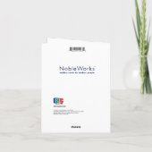 Grote Gelukkige Verjaardagsbroer Kaart (Achterkant)