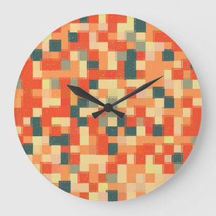 Grote geometrische: naadloos Abstract patroon. Klok