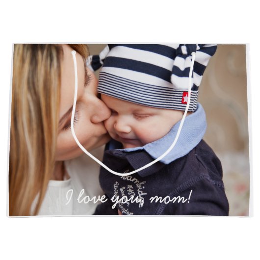 Grote gepersonaliseerde cadeautas voor mama (Voorkant)