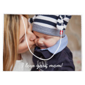 Grote gepersonaliseerde cadeautas voor mama (Achterkant)