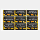 Grote gepersonaliseerde schooltoeleveringslabels labels (Vel)