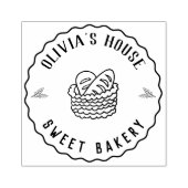 Grote gepersonaliseerde zelfgemaakte Logo custom r Rubberstempel (Afrduk)