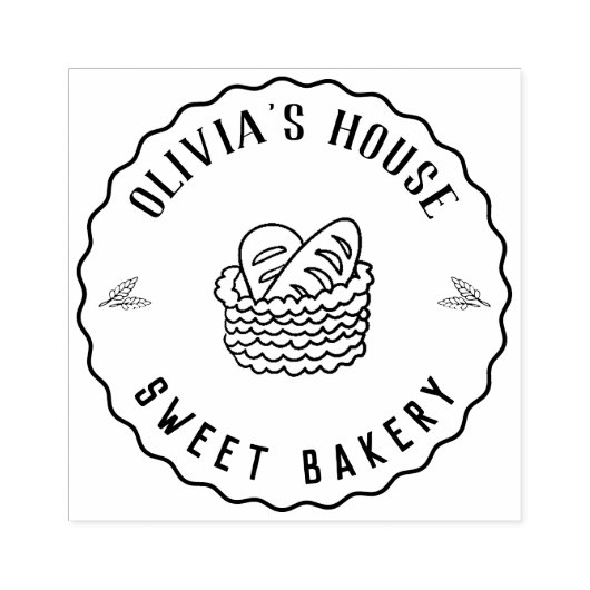 Grote gepersonaliseerde zelfgemaakte Logo custom r Rubberstempel (Afrduk)