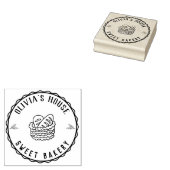 Grote gepersonaliseerde zelfgemaakte Logo custom r Rubberstempel (Gestempeld)