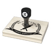 Grote gepersonaliseerde zelfgemaakte Logo Custom Rubberstempel (Stempel)