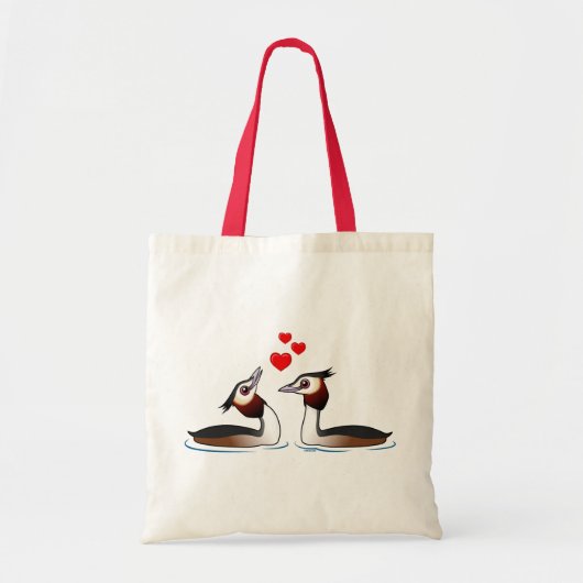 Grote Gepresteerde Grobes in liefde Tote Bag (Voorkant)
