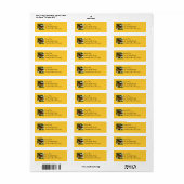 Grote gespikkelde parelmoervlinder op berglaurier etiket (Full Sheet)