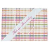 Grote gespleten tas met cadeautjes large cadeautasje (Achterkant)