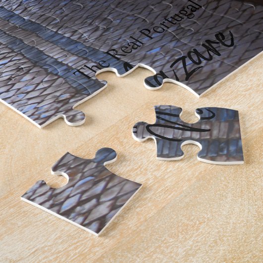 Grote Gesprekken in Nazare, Portugal Legpuzzel (Zijkant)