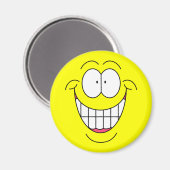 Grote gezichtsmagneet magneet (Voorkant / Achterkant)