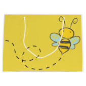 GROTE GIFT-BAG MET BEEN IN DE VLUCHT LARGE CADEAUTASJE (Voorkant)