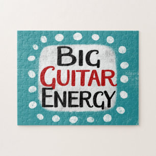 Grote Gitaar Energie Jigsaw Puzzel