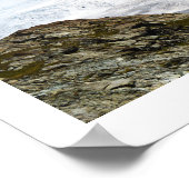 Grote gletsjer in de Zwitserse Alpen Poster (Hoek)
